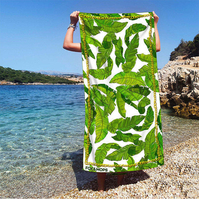 Плажна хавлия - Бананови листа