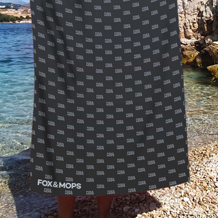 Плажна хавлия - Лого FM