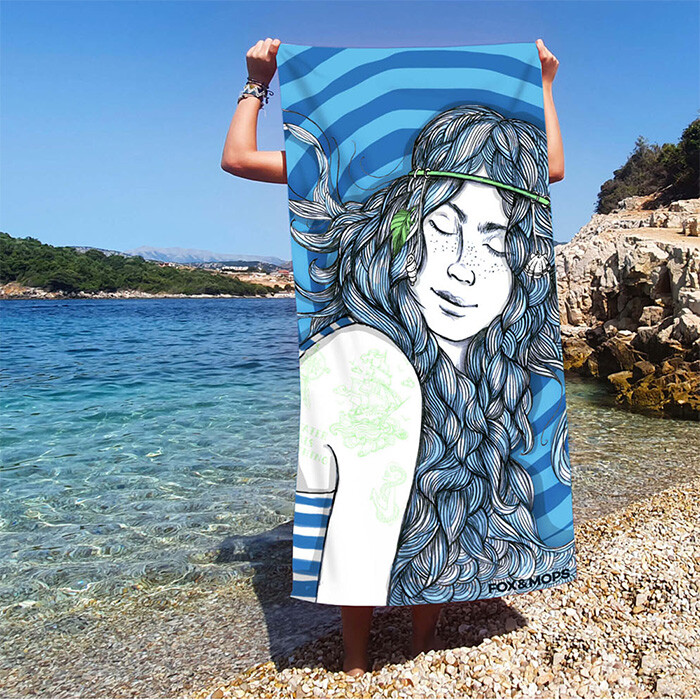 Плажна хавлия - Русалка