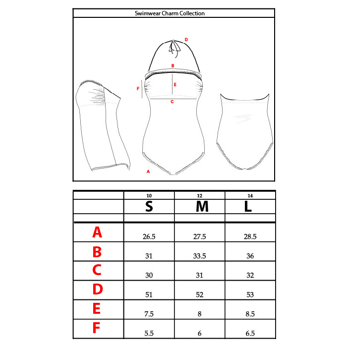 Бански от колекцията Талисман "Bourgundy" -  цял бански